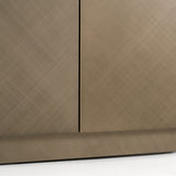 Moorgate - Modern Travertine Ceramic + Bronze Buffet - View Image 1