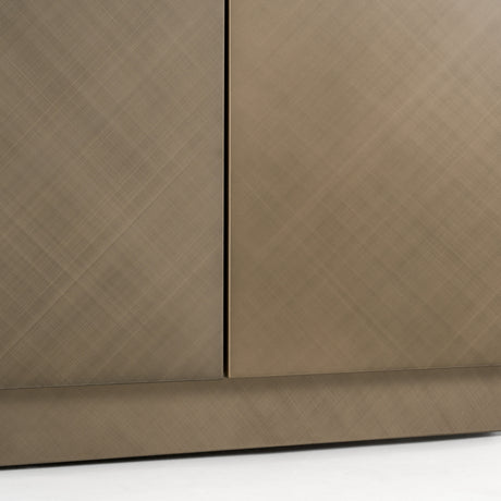 Moorgate - Modern Travertine Ceramic + Bronze Buffet - View Image 1
