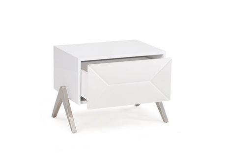 Queen Candid Modern White Bedroom Set