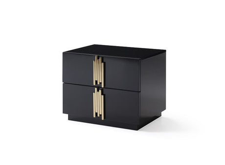 Token Modern Black & Gold Bedroom Set – VIG Furniture - sold by Home Elegance USA