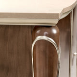 Michael Amini Villa Cherie Sideboard Buffet Cabinet | Caramel & Hazelnut Finishes