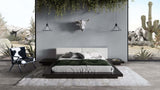 Tokyo - Eastern King Contemporary Black and White Platform Bed - View Image 1