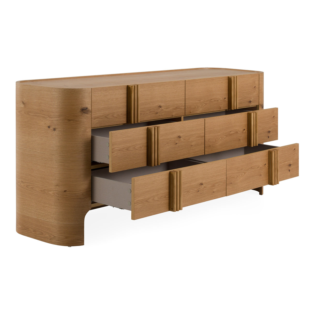 Newhart - Modern Natural Oak Dresser - View Image 1