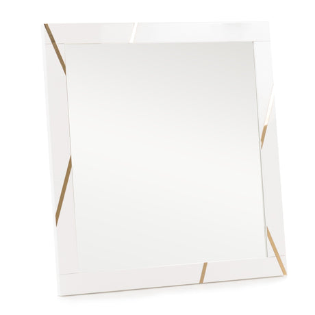 Nixa Modern White & Gold Bedroom Set – VIG Furniture - sold by Home Elegance USA