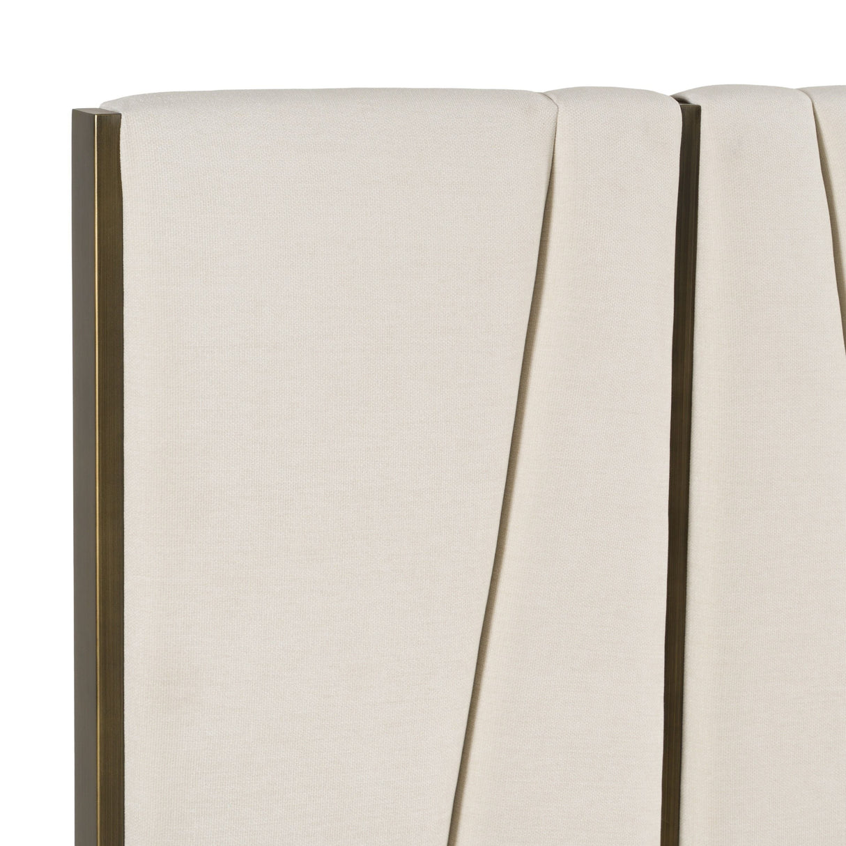 Nixa Modern Beige Velvet & Brushed Bronze 4-Piece Bedroom Set – VIG Furniture - Home Elegance USA