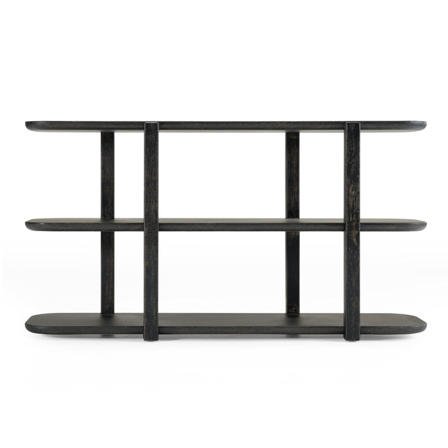 Noah - Modern Dark Brown Bookshelf - View Image 1