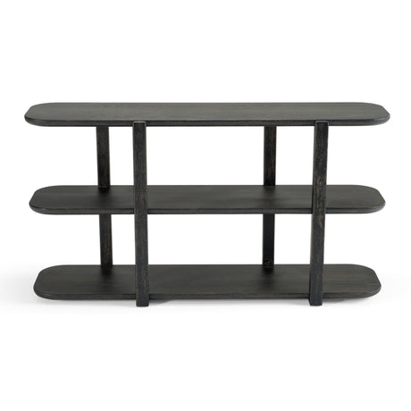 Noah - Modern Dark Brown Bookshelf - View Image 1