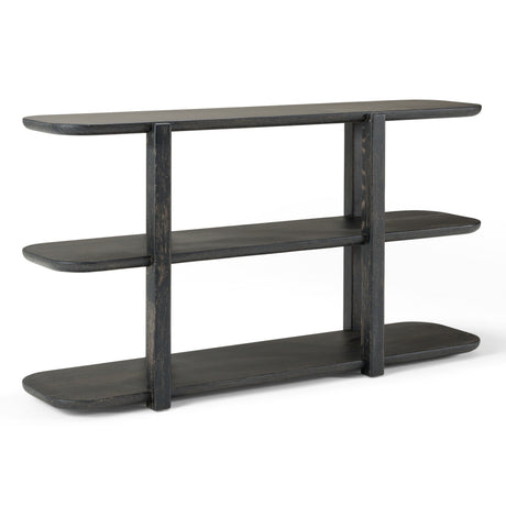 Noah - Modern Dark Brown Bookshelf - View Image 1