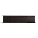 Noble Modern Ebony Lacquer TV Entertainment Center - View Image 1