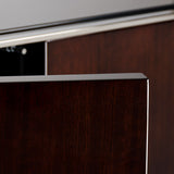 Noble Modern Ebony Lacquer TV Entertainment Center - View Image 1