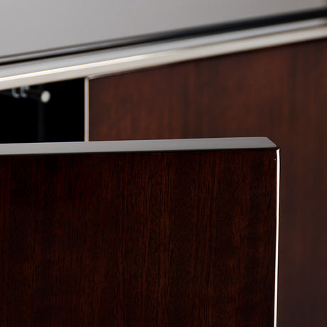 Noble Modern Ebony Lacquer TV Entertainment Center - View Image 1