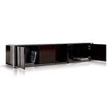 Noble Modern Ebony Lacquer TV Entertainment Center - View Image 1