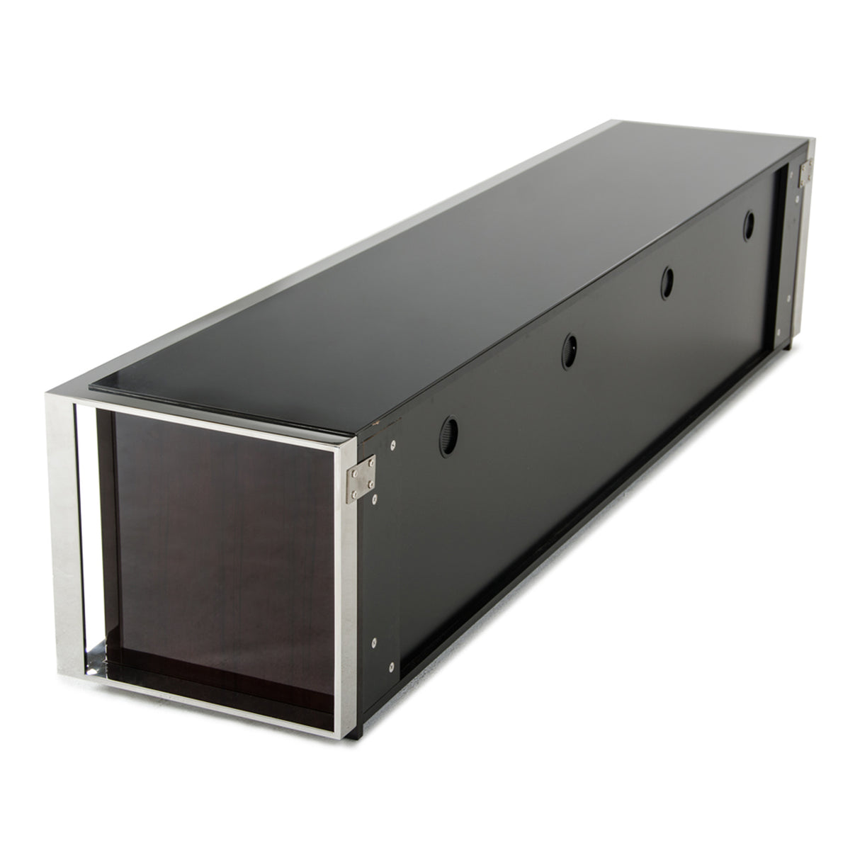 Noble Modern Ebony Lacquer TV Entertainment Center - View Image 1