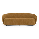 Divani Casa Norris - Modern Mustard Fabric Sofa