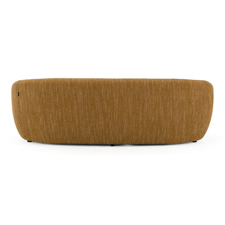 Divani Casa Norris - Modern Mustard Fabric Sofa