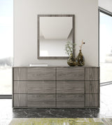 Nova Domus Asus Italian Modern Elm Grey Mirror Vgacasus-Mir-Gry