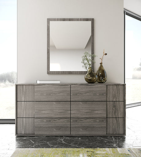 Nova Domus Asus Italian Modern Elm Grey Mirror Vgacasus-Mir-Gry