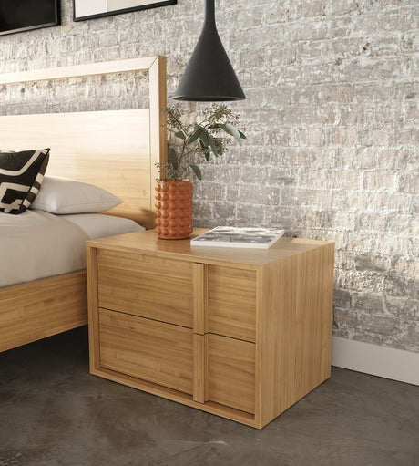 California King Berlin - Modern Natural Oak Bedroom Set