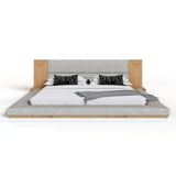 California King Jagger Modern Natural Oak Bed