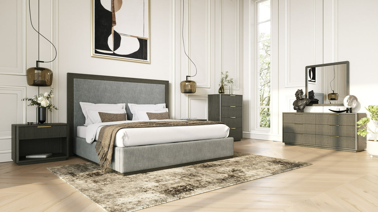 Santa Monica - Modern Grey Wash Dresser - View Image 1