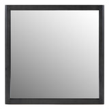 Eastern King Santa Barbara + Santa Monica - Modern Grey Fabric + Grey Wash Bedroom Set