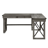 Acme - Talmar Writing Desk W/Lift Top OF00054 Weathered Gray Finish