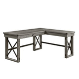 Acme - Talmar Writing Desk W/Lift Top OF00054 Weathered Gray Finish