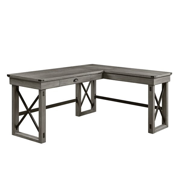 Acme - Talmar Writing Desk W/Lift Top OF00054 Weathered Gray Finish