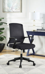 Acme - Tanko Office Chair OF00100 Black Fabric