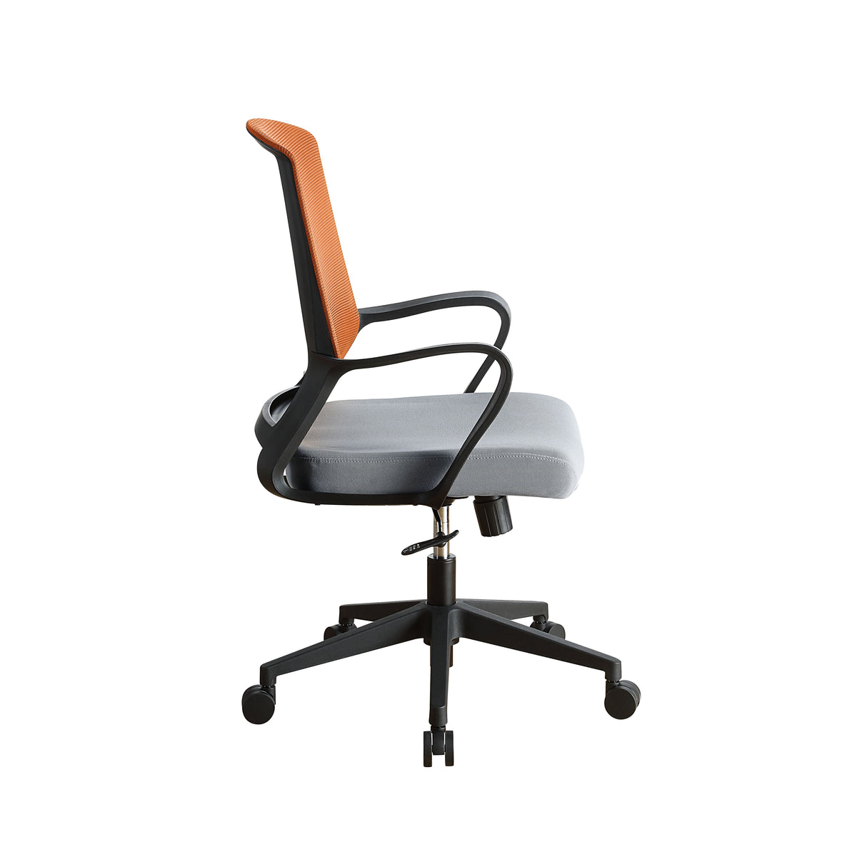 Acme - Tanko Office Chair OF00101 Orange & Gray Fabric