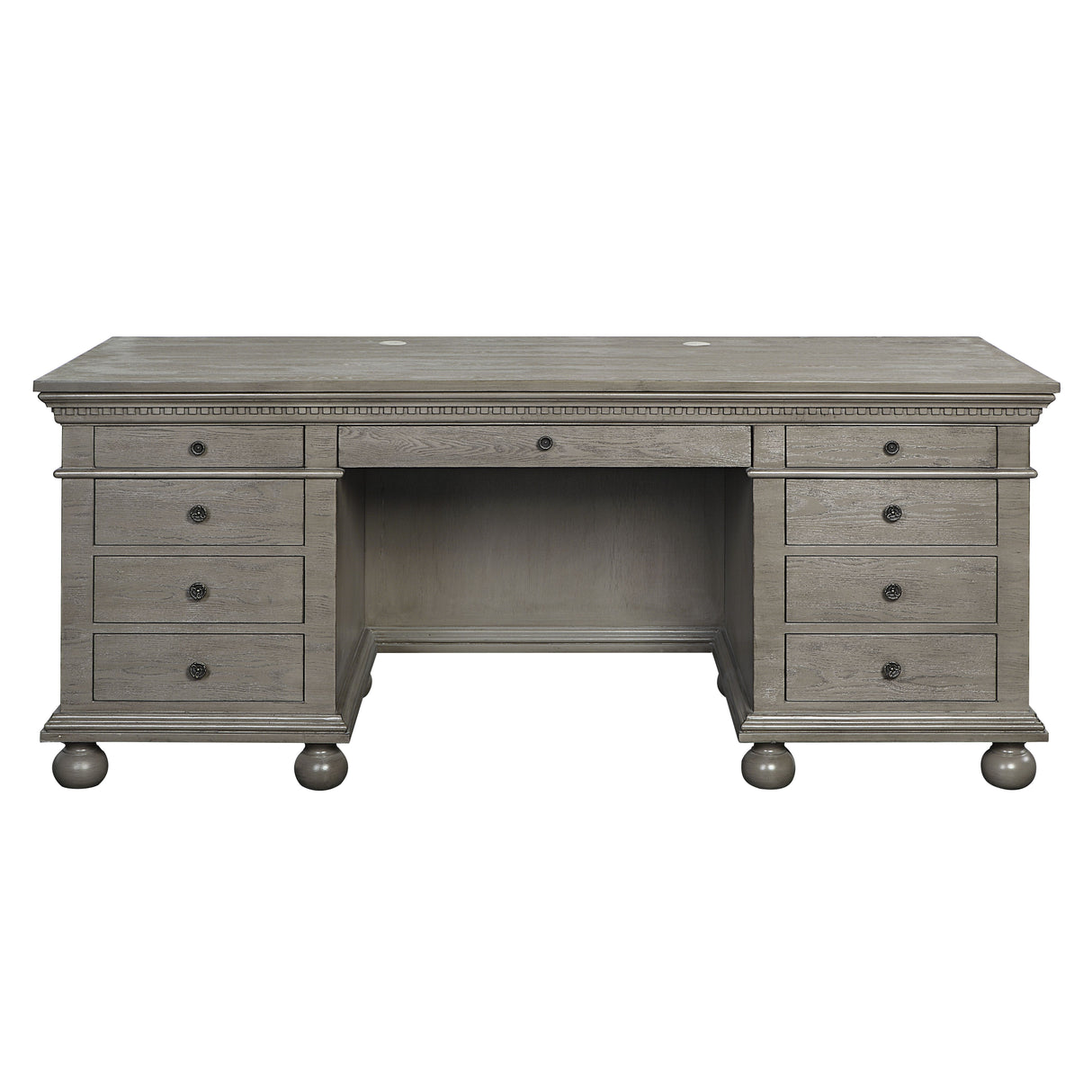 Acme - Gustave Executive Writing Desk OF00201 Gray Oak Finish