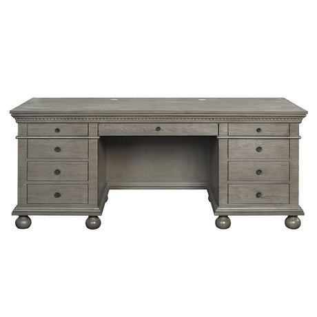 Acme - Gustave Executive Writing Desk OF00201 Gray Oak Finish