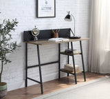 Acme - Garima Writing Desk OF00321 Rustic Oak & Black Finish