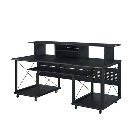 Acme - Megara Music Desk OF00987 Black Finish