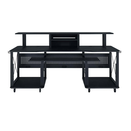 Acme - Megara Music Desk OF00987 Black Finish