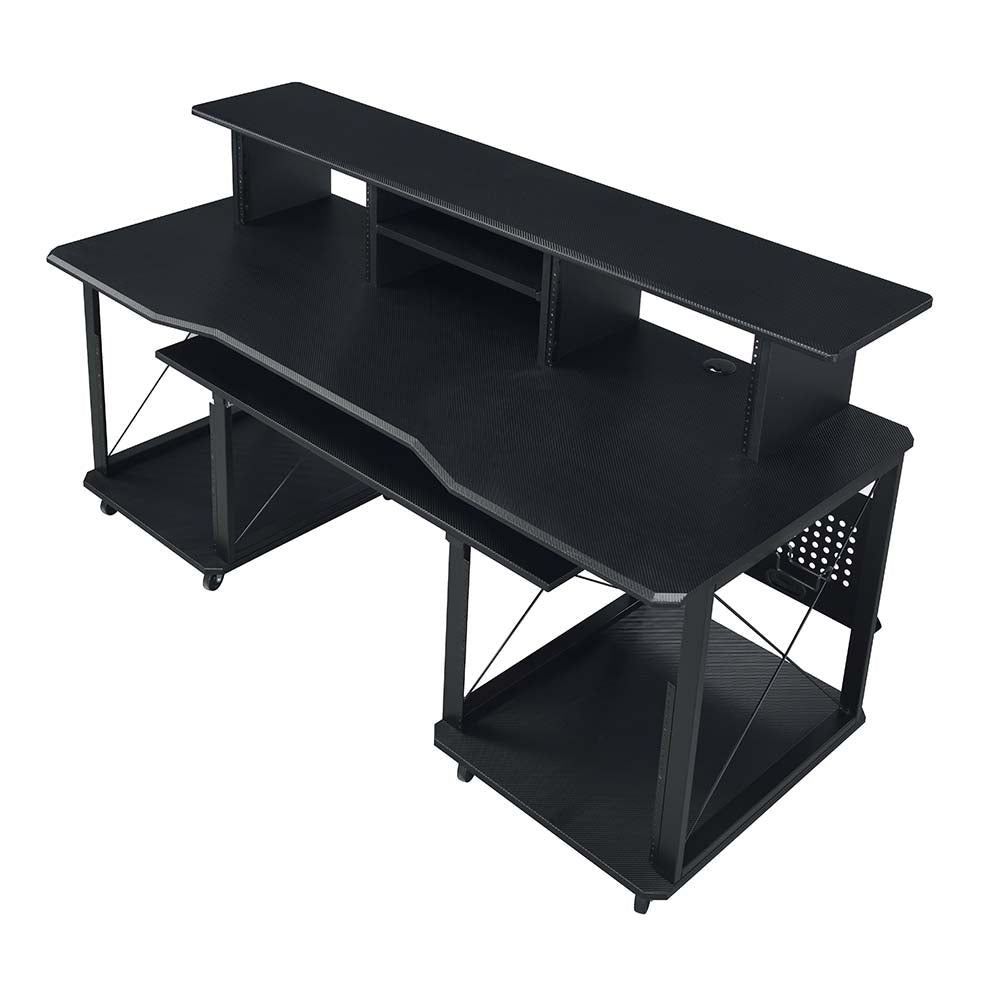 Acme - Megara Music Desk OF00987 Black Finish