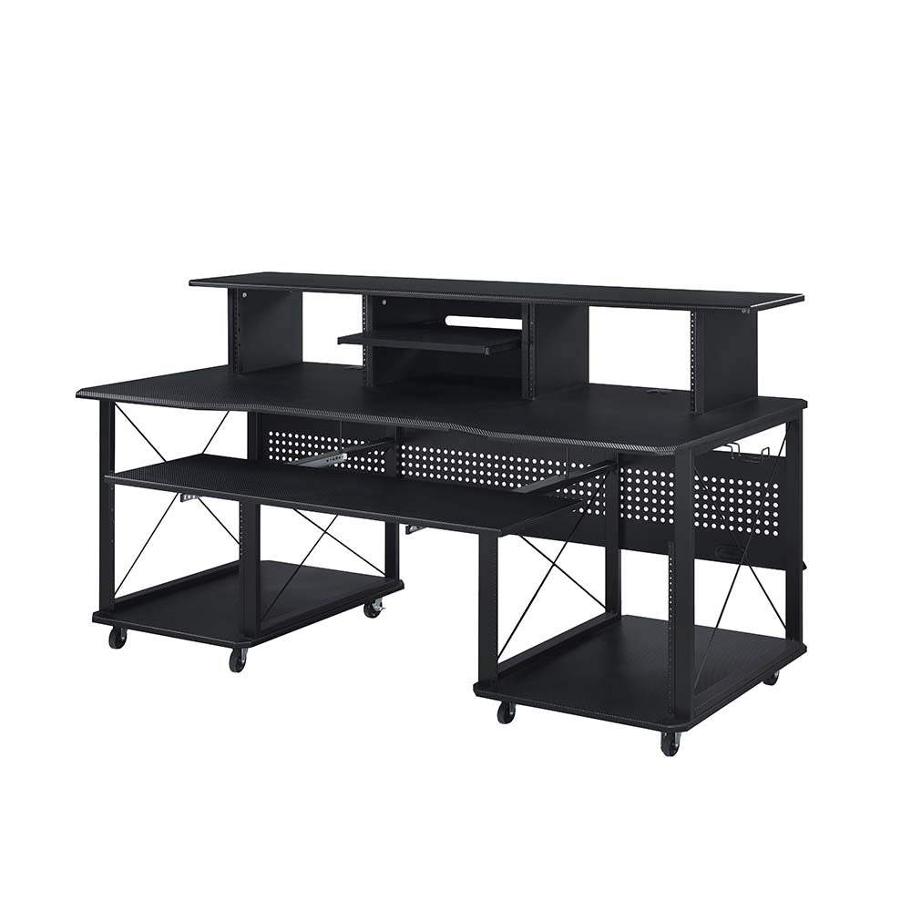 Acme - Megara Music Desk OF00987 Black Finish