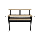 Acme - Humanity Music Desk OF00992 Natural & Black Finish