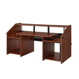 Annette Music Desk OF00994 Cherry Finish | Acme - OF00994 - Home Elegance USA - 2