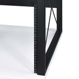 Acme - Megara Music Desk OF00995 White & Black Finish