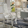 Acme - Dresden Executive Office Chair OF01716 Synthetic Leather & Bone White Finish