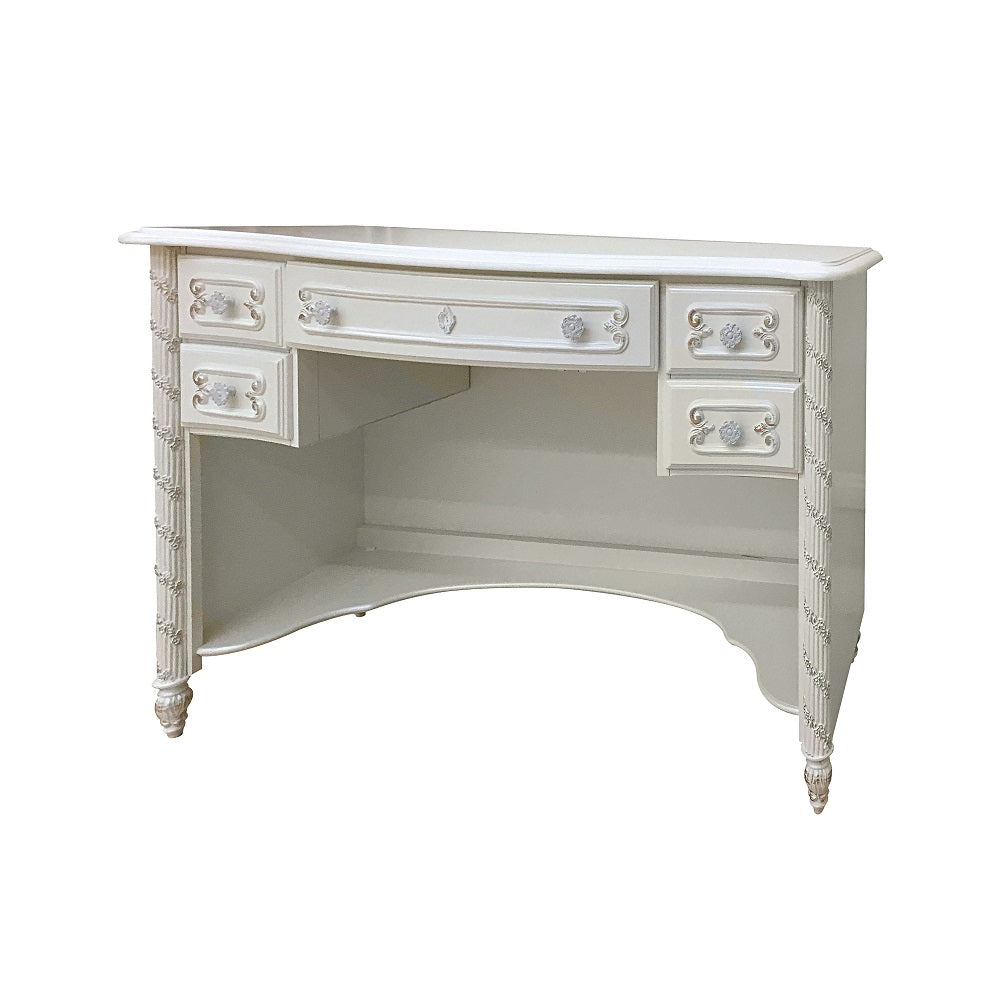 Acme - Pearl Writing Desk OF02441 Pearl White