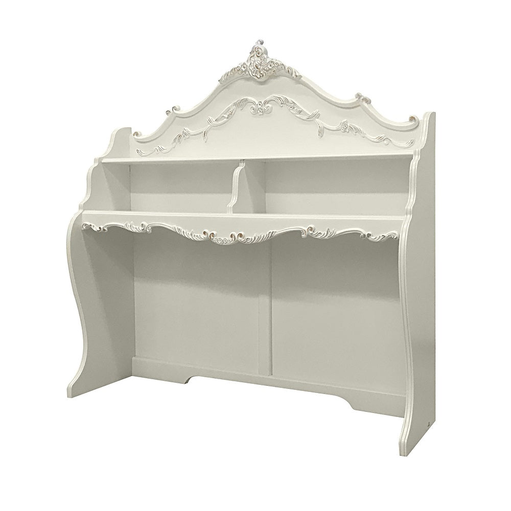 Acme - Pearl Computer Desk Hutch OF02442 Pearl White