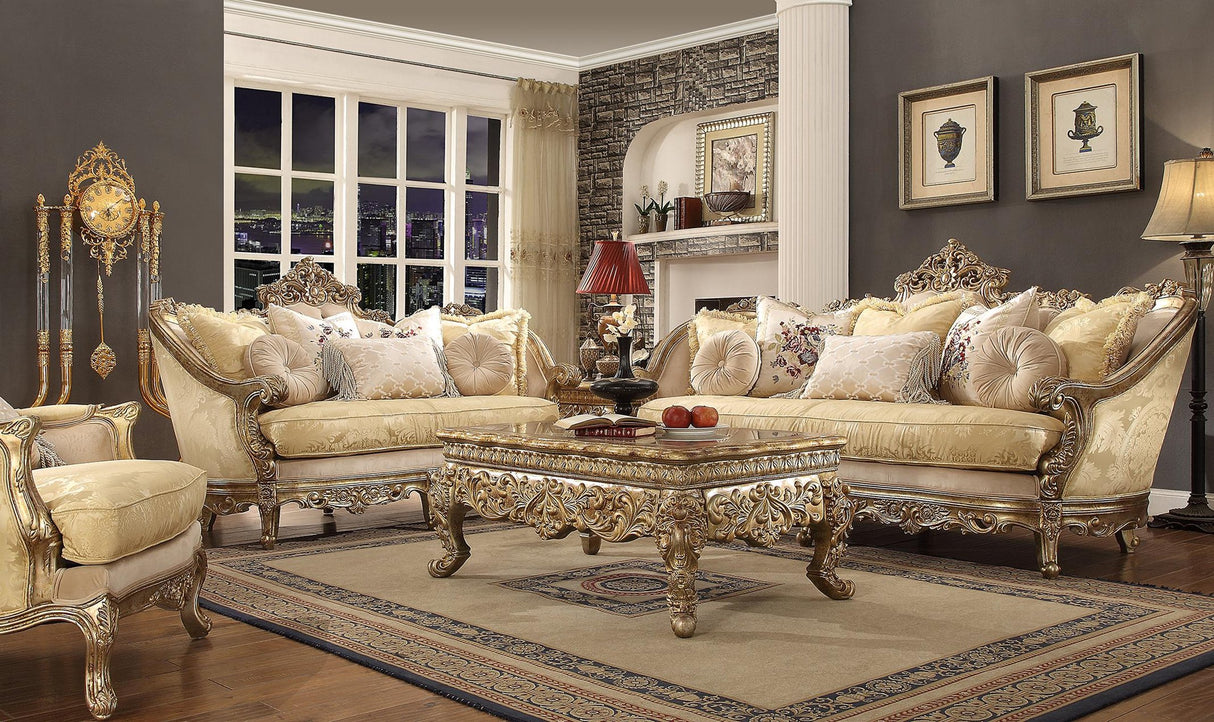 Hd 2626 Traditional Living Room Set In