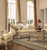 HD-2626 Traditional Living Room Set in Luxury Gold Champagne Color by Homey Design - Home Elegance USA