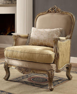 HD-2626 Traditional Living Room Set in Luxury Gold Champagne Color by Homey Design - Home Elegance USA