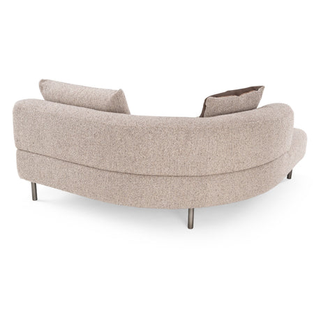 Plume Modern Brown Fabric Sectional Sofa – VIG Furniture - sold by Home Elegance USA