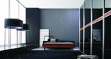 Queen Portofino Adjustable Leatherette Bed with built-in Nightstands