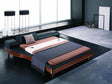 Queen Portofino Adjustable Leatherette Bed with built-in Nightstands - View Image 1