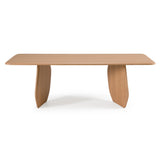 Prado - Modern White Oak Dining Table - View Image 1